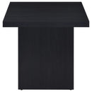  Coaster Furniture Devar 706408-S2 2-piece Square Cocktail Coffee End Table Set - Black IMAGE 11