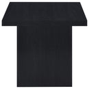  Coaster Furniture Devar 706408-S2 2-piece Square Cocktail Coffee End Table Set - Black IMAGE 4