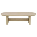  Coaster Furniture Kailani 706588-S2 2-piece Coastal Coffee and End Table Set - Beige Oak IMAGE 11