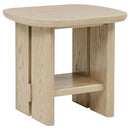  Coaster Furniture Kailani 706588-S2 2-piece Coastal Coffee and End Table Set - Beige Oak IMAGE 7