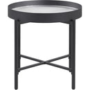  Coaster Furniture Ozella 707898-S3 3-piece Round Coffee and End Table Set - Sandy Black IMAGE 11