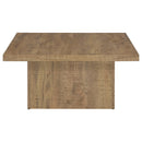  Coaster Furniture Devar 708068-S2 2-piece Square Coffee and End Table Set - Mango IMAGE 5