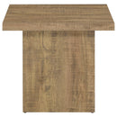  Coaster Furniture Devar 708068-S3 3-piece Square Coffee and End Table Set - Mango IMAGE 4