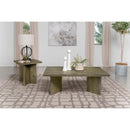  Coaster Furniture Andando 708498-S2 2-piece Coffee and End Table Set - Mango Brown IMAGE 3