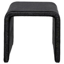  Coaster Furniture Cahya 708518-S3 3-piece Rattan Coffee and End Table Set - Black IMAGE 3