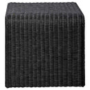  Coaster Furniture Cahya 708518-S3 3-piece Rattan Coffee and End Table Set - Black IMAGE 6