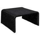  Coaster Furniture Cahya 708518-S3 3-piece Rattan Coffee and End Table Set - Black IMAGE 8