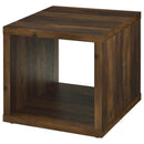 Coaster Furniture Frisco 710508-S2 2-piece Coffee and End Table Set - Dark Pine IMAGE 12