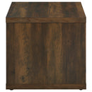 Coaster Furniture Frisco 710508-S2 2-piece Coffee and End Table Set - Dark Pine IMAGE 6