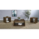  Coaster Furniture Frisco 710508-S3 3-piece Coffee and End Table Set - Dark Pine IMAGE 2