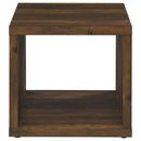  Coaster Furniture Frisco 710508-S3 3-piece Coffee and End Table Set - Dark Pine IMAGE 8
