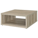  Coaster Furniture Frisco 710518-S2 2-piece Coffee and End Table Set - Distressed Pine IMAGE 10