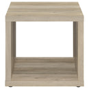  Coaster Furniture Frisco 710518-S2 2-piece Coffee and End Table Set - Distressed Pine IMAGE 11