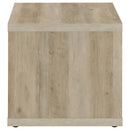  Coaster Furniture Frisco 710518-S2 2-piece Coffee and End Table Set - Distressed Pine IMAGE 4