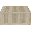  Coaster Furniture Frisco 710518-S3 3-piece Coffee and End Table Set - Distressed Pine IMAGE 11
