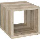  Coaster Furniture Frisco 710518-S3 3-piece Coffee and End Table Set - Distressed Pine IMAGE 3