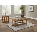  Coaster Furniture Payne 710548-S2A 2-piece Coffee and End Table Set - Distressed Brown IMAGE 1