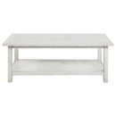  Coaster Furniture Payne 710558-S2A 2-piece Coffee and End Table Set - Distressed White IMAGE 10