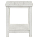  Coaster Furniture Payne 710558-S2A 2-piece Coffee and End Table Set - Distressed White IMAGE 1