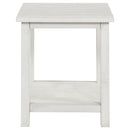  Coaster Furniture Payne 710558-S2A 2-piece Coffee and End Table Set - Distressed White IMAGE 9