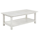  Coaster Furniture Payne 710558-S3A 3-piece Coffee and End Table Set - Distressed White IMAGE 7