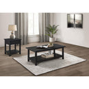 Coaster Furniture Payne 710568-S2 2-piece Coffee and 1-drawer End Table Set - Java IMAGE 3
