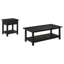  Coaster Furniture Payne 710568-S2 2-piece Coffee and 1-drawer End Table Set - Java IMAGE 6