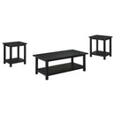  Coaster Furniture Payne 710568-S3A 3-piece Coffee and End Table Set - Distressed Java IMAGE 4