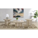  Coaster Furniture Devar 710878-S3 3-piece Square Coffee End Table Set - Distressed Pine IMAGE 2