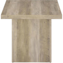  Coaster Furniture Devar 710878-S3 3-piece Square Coffee End Table Set - Distressed Pine IMAGE 6