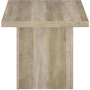  Coaster Furniture Devar 710878-S3 3-piece Square Coffee End Table Set - Distressed Pine IMAGE 7