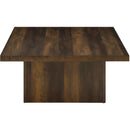  Coaster Furniture Devar 710888-S2 2-piece Square Coffee and End Table Set - Dark Pine IMAGE 11