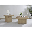  Coaster Furniture Devar 710918 Square Engineered Wood Coffee Table - Latte IMAGE 8