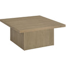  Coaster Furniture Devar 710918-S3 3-piece Square Cocktail Coffee End Table Set - Latte IMAGE 8