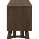  Coaster Furniture Trotter 720133 71-inch 4-Door Wood TV Stand Media Console - Brown IMAGE 11