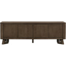  Coaster Furniture Trotter 720133 71-inch 4-Door Wood TV Stand Media Console - Brown IMAGE 4