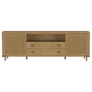  Coaster Furniture Arini 720253 Rattan Cane 2-door TV Stand Media Console - Sand Wash IMAGE 13