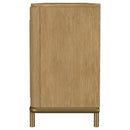  Coaster Furniture Arini 720253 Rattan Cane 2-door TV Stand Media Console - Sand Wash IMAGE 3