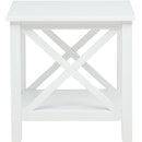  Coaster Furniture Skyview 722088-S3 3-piece Rectangular Lift Top Coffee Table Set - White IMAGE 5
