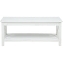  Coaster Furniture Skyview 722088-S3 3-piece Rectangular Lift Top Coffee Table Set - White IMAGE 9