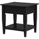  Coaster Furniture Lindenton 722727 1-drawer Wood Occasional End Table - Black IMAGE 10