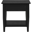  Coaster Furniture Lindenton 722727 1-drawer Wood Occasional End Table - Black IMAGE 9