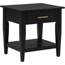  Coaster Furniture Lindenton 722728-S2 2-piece Wood Lift-Top Coffee and End Table Set - Black IMAGE 5