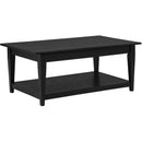 Coaster Furniture Lindenton 722728-S2 2-piece Wood Lift-Top Coffee and End Table Set - Black IMAGE 8