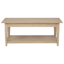  Coaster Furniture Lindenton 722758 Lift-Top Occasional Coffee Table - Blonde IMAGE 1
