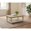  Coaster Furniture Lindenton 722758 Lift-Top Occasional Coffee Table - Blonde IMAGE 6
