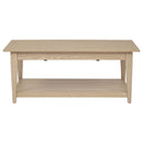  Coaster Furniture Lindenton 722758 Lift-Top Occasional Coffee Table - Blonde IMAGE 7