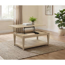  Coaster Furniture Lindenton 722758 Lift-Top Occasional Coffee Table - Blonde IMAGE 8
