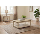  Coaster Furniture Lindenton 722758-S2 2-piece Wood Lift-Top Coffee and End Table Set - Blonde IMAGE 4