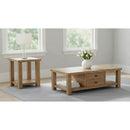  Coaster Furniture Beasley 723328 2-Drawer Wood Coffee Table - Golden Oak IMAGE 14